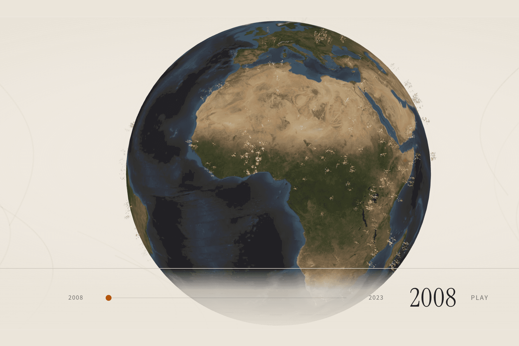 Data visualization preview with charts and maps
